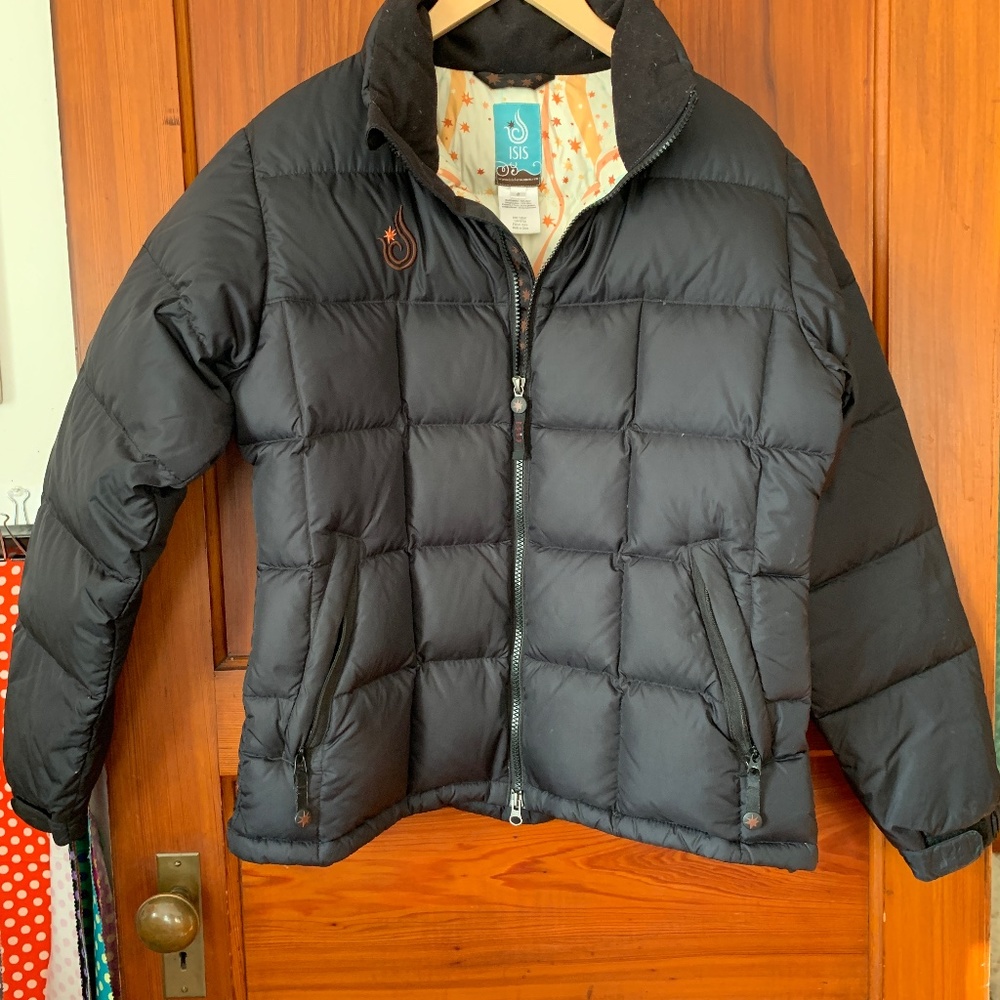 ISIS Women's Down Jacket Size 6 Black